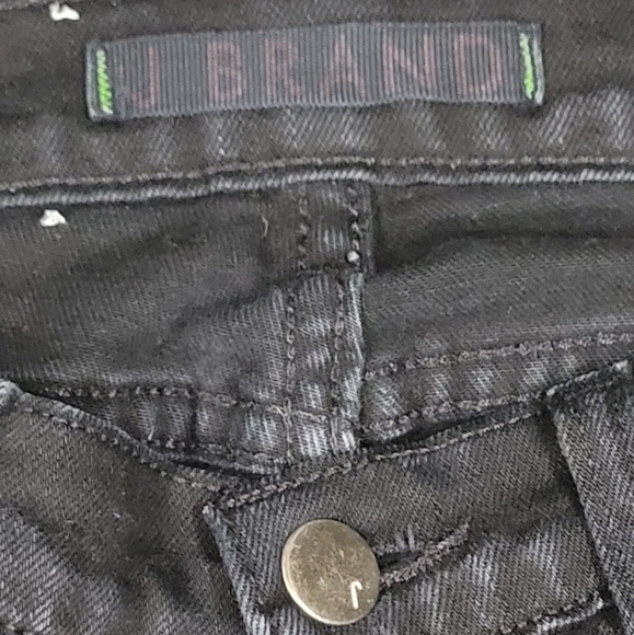 J BRAND Black Low Ride Denim Skinny Jeans Women's Sz 27 - Picture 8 of 15